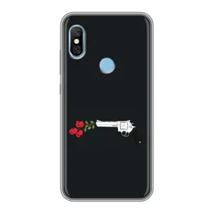 Чехлы (ART) Цветы на Xiaomi Redmi 6 pro (VPrint) (Неочікувані квіти)