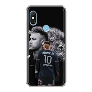 Чехол Неймар для Xiaomi Redmi 6 pro (AlphaPrint) (Неймар Лев)