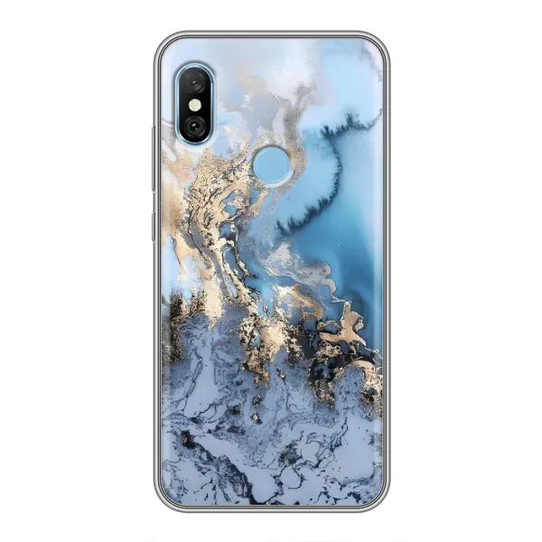 Чехол с принтом «Нежный мрамор» для Xiaomi Redmi 6 pro