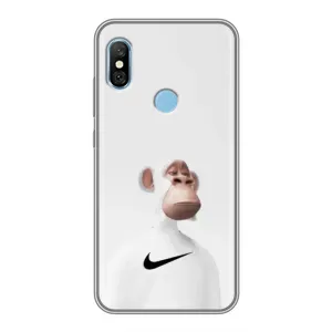 Чохли з Мавпами NFT для Xiaomi Redmi 6 pro (AlphaPrint) (мавпа NFT Nike)