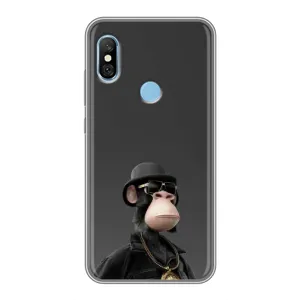 Чохли з Мавпами NFT для Xiaomi Redmi 6 pro (AlphaPrint) (Мавпа NFT)