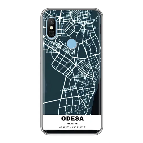Чехол с принтом «Одесса» для Xiaomi Redmi 6 pro Чехол с принтом «Одесса» для Xiaomi Redmi 6 pro