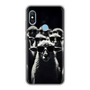 Чехол с принтом «Овечка в очках» для Xiaomi Redmi 6 pro