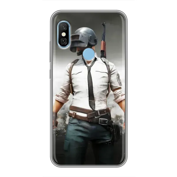 Чохол з принтом «Пабг мен» для Xiaomi Redmi 6 pro Чохол з принтом «Пабг мен» для Xiaomi Redmi 6 pro