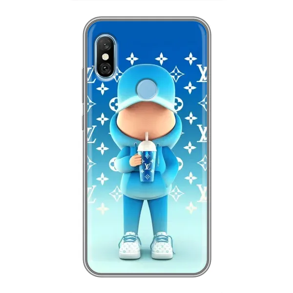 Чохол з принтом «Хлопець LV» для Xiaomi Redmi 6 pro