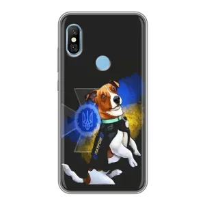 Чехлы с картинкой собаки Патрон для Xiaomi Redmi 6 pro (AlphaPrint) (Патрон собачка)