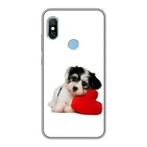 Чехлы с собаками для Xiaomi Redmi 6 pro (VPrint) (Песик)