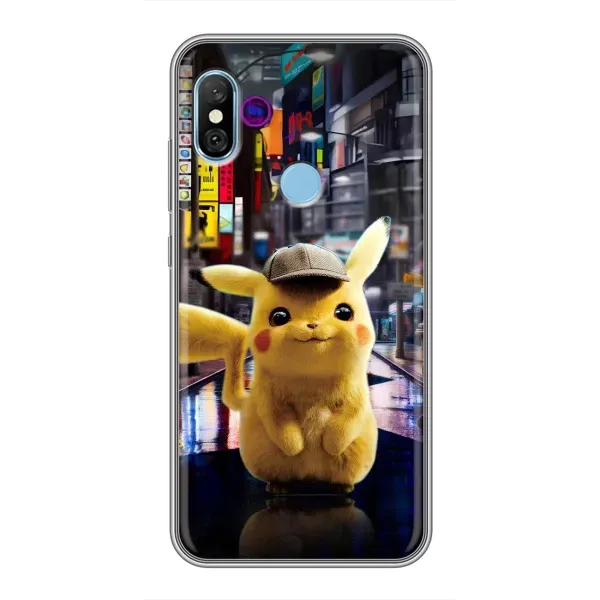 Чохол з принтом «Пикачу» для Xiaomi Redmi 6 pro