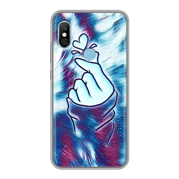 Чохол з принтом «Радужне серце» для Xiaomi Redmi 6 pro Чохол з принтом «Радужне серце» для Xiaomi Redmi 6 pro
