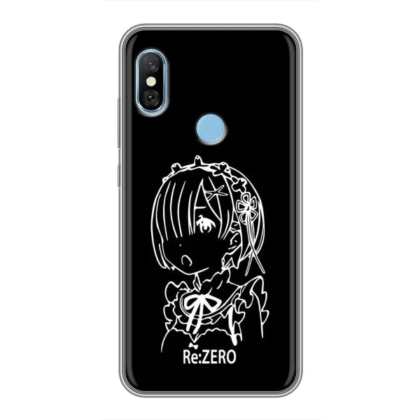 Чохол з принтом «Re: Zero» для Xiaomi Redmi 6 pro