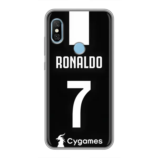 Чохол з принтом «RONALDO 7» для Xiaomi Redmi 6 pro