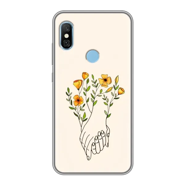 Чехол с принтом «Руки любви» для Xiaomi Redmi 6 pro
