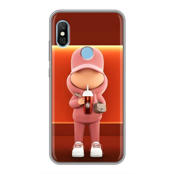 Чохол з принтом «З Кавою» для Xiaomi Redmi 6 pro