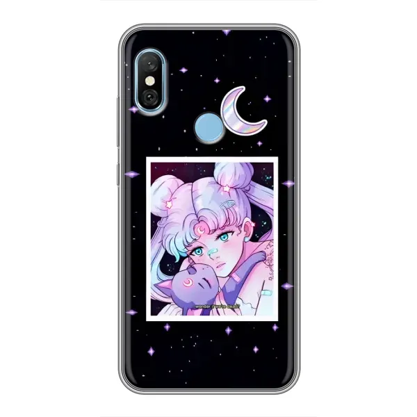 Чохол з принтом «Сейлор Мун» для Xiaomi Redmi 6 pro