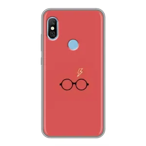 Чохли з Гаррі Поттером для Xiaomi Redmi 6 pro (AlphaPrint) (шрам та окуляри)