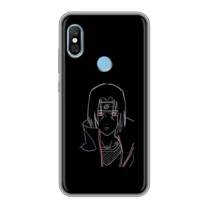 Чохли на тему: Ітачи Учіха для Xiaomi Redmi 6 pro (AlphaPrint) (силует Ітачі)