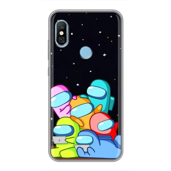 Чехол с принтом «Скины в космосе» для Xiaomi Redmi 6 pro