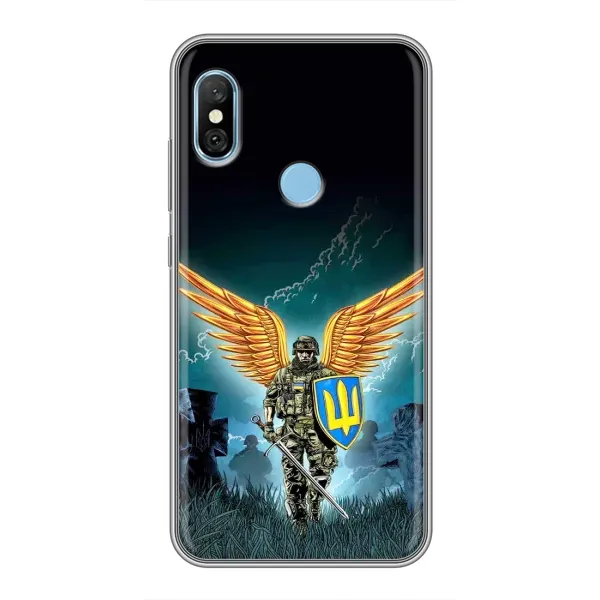 Чохол з принтом «Солдат ЗСУ» для Xiaomi Redmi 6 pro