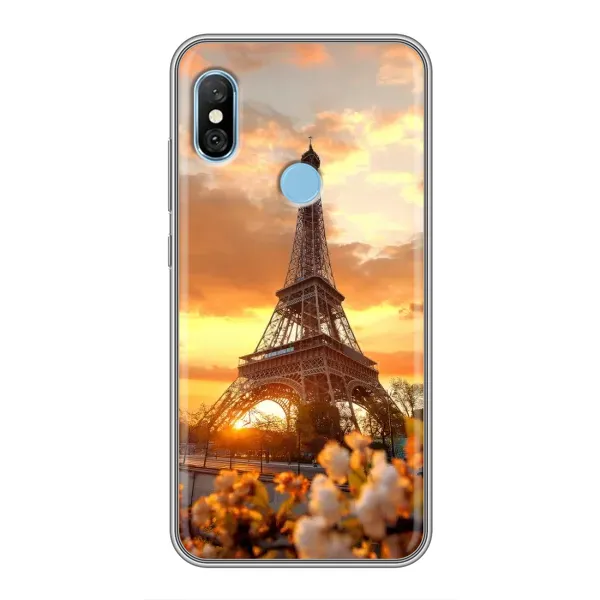 Чехол с принтом «Солнечная башня» для Xiaomi Redmi 6 pro