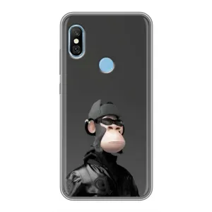 Чохли з Мавпами NFT для Xiaomi Redmi 6 pro (AlphaPrint) (стильна мавпа NFT)