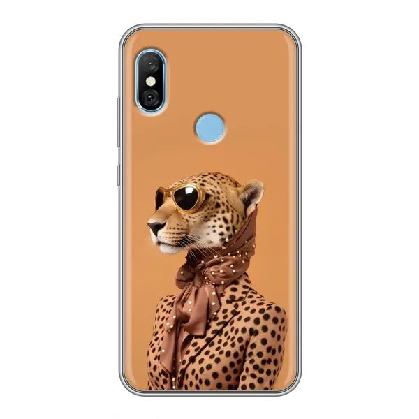 Чехол с принтом «Стильный леопард» для Xiaomi Redmi 6 pro Чехол с принтом «Стильный леопард» для Xiaomi Redmi 6 pro