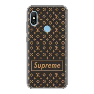 Чеохол для Xiaomi Redmi 6 pro з картинкою Supreme (AlphaPrint) (Supreme LV)