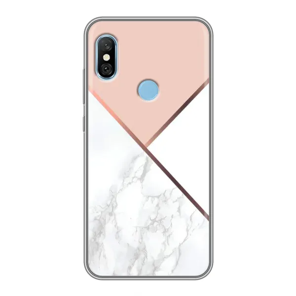 Чехол с принтом «Тройной мрамор» для Xiaomi Redmi 6 pro