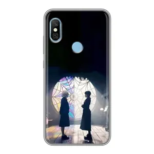 Чехлы Венсдей на Xiaomi Redmi 6 pro Уэнсдей (AlphaPrint) (Уэнздей и Инид)