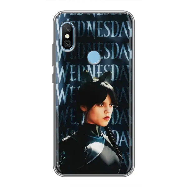 Чохол з принтом «Венздей кішка» для Xiaomi Redmi 6 pro Чохол з принтом «Венздей кішка» для Xiaomi Redmi 6 pro