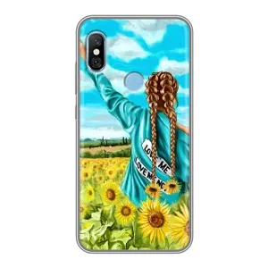 Чохол для Патріота України Xiaomi Redmi 6 pro - (AlphaPrint) (Україночка)
