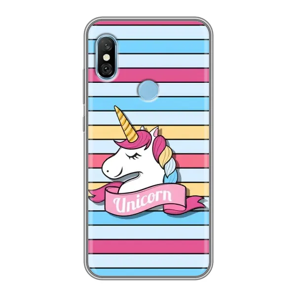 Чохол з принтом «Unicorn» для Xiaomi Redmi 6 pro
