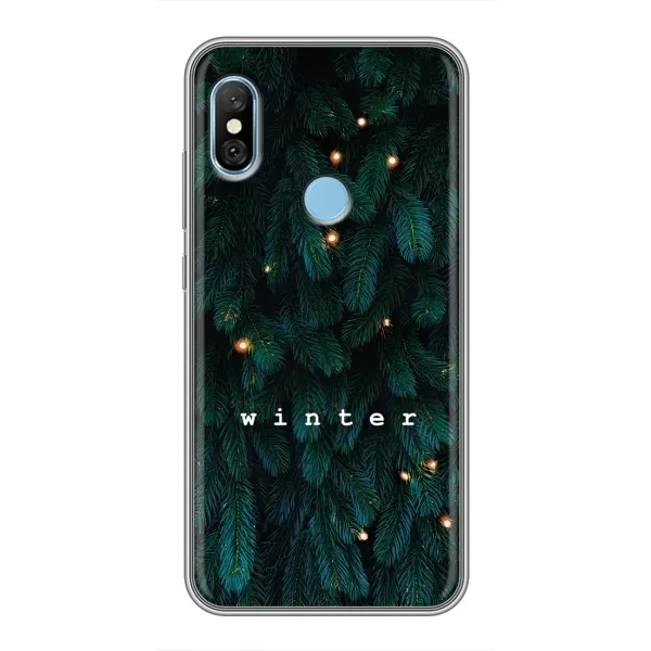 Чехол с принтом «Winter» для Xiaomi Redmi 6 pro
