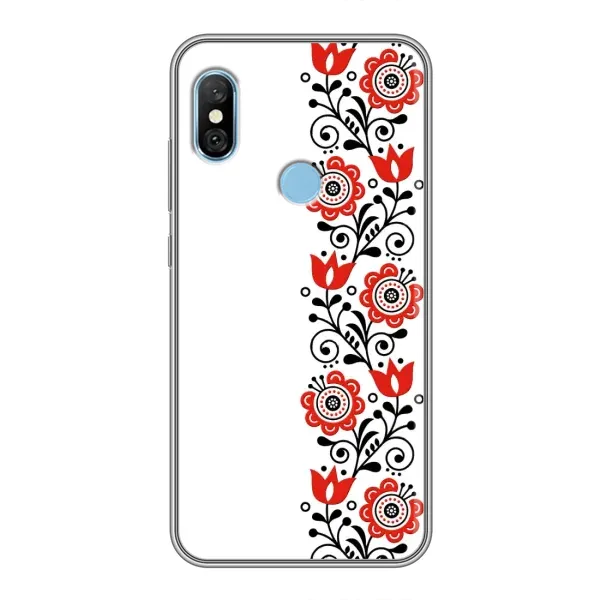 Чохол з принтом «Яскрава вишиванка» для Xiaomi Redmi 6 pro
