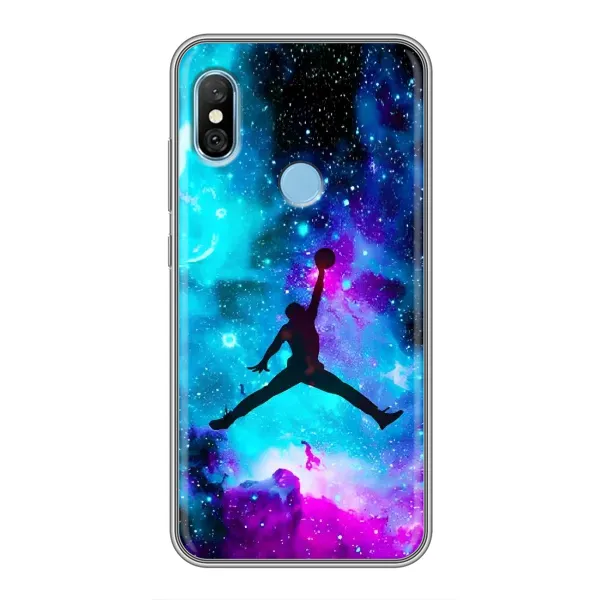 Чохол з принтом «Яскравий Джордан» для Xiaomi Redmi 6 pro