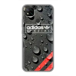 Чехлы Адидас для Xiaomi Redmi 9c (AlphaPrint) (Адидас принт)