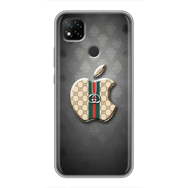 Чохол з принтом «Apple gucci» для Xiaomi Redmi 9c Чохол з принтом «Apple gucci» для Xiaomi Redmi 9c