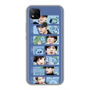 Чехлы BTS для Xiaomi Redmi 9c (AlphaPrint) (Bangtan)