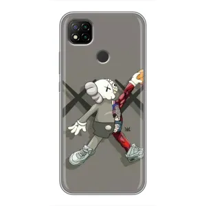Чехлы для Xiaomi Redmi 9c - Bearbrick Louis Vuitton (PREMIUMPrint) (Беарбрик Джордан)