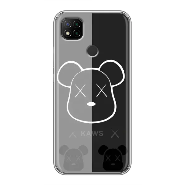 Чехол с принтом «БеарБрик глаза» для Xiaomi Redmi 9c