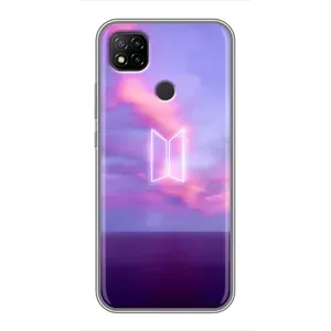 Чехлы BTS для Xiaomi Redmi 9c (AlphaPrint) (BTS логотип)