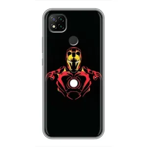 Чехлы с героями Марвел Xiaomi Redmi 9c (VPrint) (Человек железный)