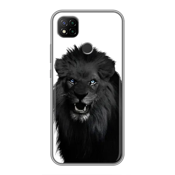 Чехол с принтом «Черный ЛЕВ» для Xiaomi Redmi 9c