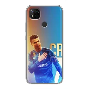 Чехол Криштиану Роналду для Xiaomi Redmi 9c (AlphaPrint) (CR7 Real)