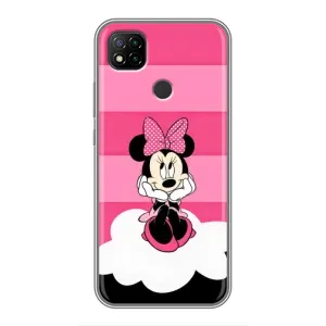 Эксклюзивный чехол для Xiaomi Redmi 9c (AlphaPrint - Мультяшные) (Девочка Maus)