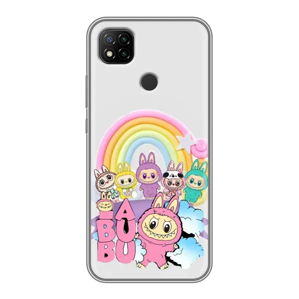Чехол с принтом «Фон Лабубу» для Xiaomi Redmi 9c