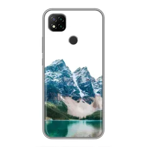 Силиконовый чехол с КАРТИНКАМИ лето для Xiaomi Redmi 9c (AlphaPrint) (Гори)