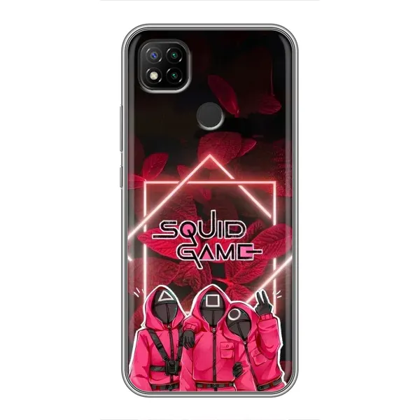 Чехол с принтом «Охранники Игра кальмара» для Xiaomi Redmi 9c