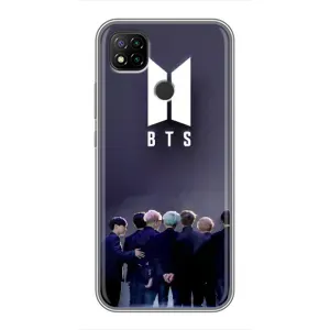 Чехлы BTS для Xiaomi Redmi 9c (AlphaPrint) (Группа BTS)