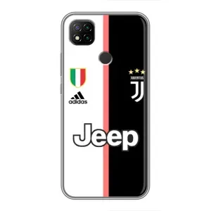 Чехлы для Xiaomi Redmi 9c (VPrint) - Футбольные клубы (Juventus)