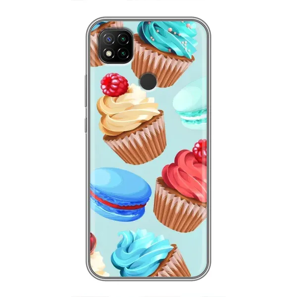 Чохол з принтом «Кексики» для Xiaomi Redmi 9c